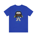 Melvin Gordon L.A Chargers, Soft Cotton Bella and Canvas Short Sleeve Tee shirt