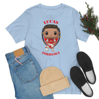 Lucas Torreira Arsenal, Soft Cotton Bella and Canvas Short Sleeve Tee shirt