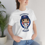Anthony Rizzo Chicago Cubs, Soft Cotton Bella and Canvas Short Sleeve Tee shirt