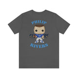 Philip Rivers L.A Chargers, Soft Cotton Bella and Canvas Short Sleeve Tee shirt