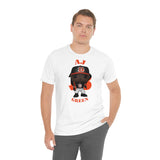 A.J Green Cincinnati Bengals, Soft Cotton Bella and Canvas Short Sleeve Tee shirt