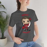 Nico Hischier New Jersey Devils, Soft Cotton Bella and Canvas Short Sleeve Tee shirt