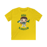 Joe Namath New York Jets, Kids Gildan Softstyle Tee Shirt