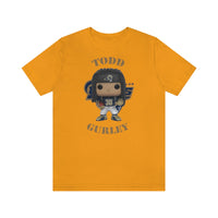 Todd Gurley L.A Rams, Soft Cotton Bella and Canvas Short Sleeve Tee shirt