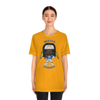 Melvin Gordon L.A Chargers, Soft Cotton Bella and Canvas Short Sleeve Tee shirt
