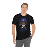 Jackie Robinson L.A/Brooklyn Dodgers, Soft Cotton Bella and Canvas Short Sleeve Tee shirt