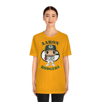 Aaron Rodgers Green Bay Packers, Soft Cotton Bella and Canvas Short Sleeve Tee shirt