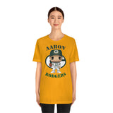 Aaron Rodgers Green Bay Packers, Soft Cotton Bella and Canvas Short Sleeve Tee shirt