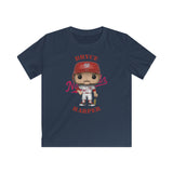Bryce Harper Washington Nationals Kids Gildan Softstyle Tee Shirt