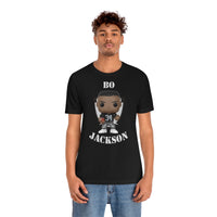 Bo Jackson Oakland Raiders, Soft Cotton Bella and Canvas Short Sleeve Tee shirt