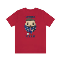Lionel Messi PSG, Soft Cotton Bella and Canvas Short Sleeve Tee shirt