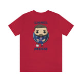 Lionel Messi PSG, Soft Cotton Bella and Canvas Short Sleeve Tee shirt