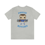 Philip Rivers L.A Chargers, Soft Cotton Bella and Canvas Short Sleeve Tee shirt