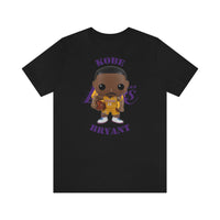 Kobe Bryant L.A Lakers (Yellow Jersey), Soft Cotton Bella and Canvas Short Sleeve Tee shirt