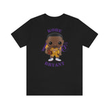 Kobe Bryant L.A Lakers (Yellow Jersey), Soft Cotton Bella and Canvas Short Sleeve Tee shirt