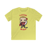Taylor Hall New Jersey Devils, Kids Gildan Softstyle Tee Shirt