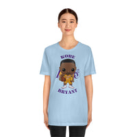 Kobe Bryant L.A Lakers (Yellow Jersey), Soft Cotton Bella and Canvas Short Sleeve Tee shirt