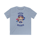 Josh Allen Buffalo Bills, Kids Gildan Softstyle Tee Shirt