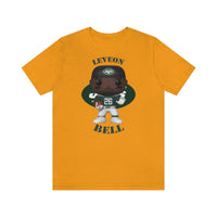 Leveon Bell New York Jets, Soft Cotton Bella and Canvas Short Sleeve Tee shirt