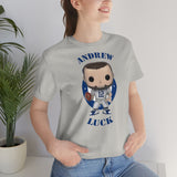 Andrew Luck Indianapolis Colts, Soft Cotton Bella and Canvas Short Sleeve Tee shirt