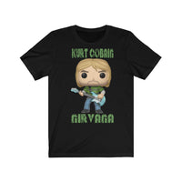 Kurt Cobain Green Jumper, Soft Cotton Bella and Canvas Short Sleeve Tee shirt