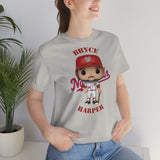 Bryce Harper Washington Nationals, Soft Cotton Bella and Canvas Short Sleeve Tee shirt