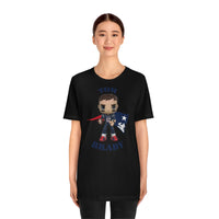 Tom Brady New England Patriots (Large), Soft Cotton Bella and Canvas Short Sleeve Tee shirt