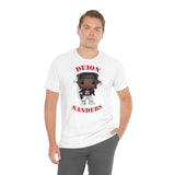 Deion Sanders Atlanta Falcons, Soft Cotton Bella and Canvas Short Sleeve Tee shirt