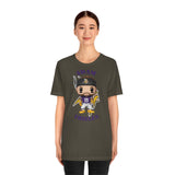 Adam Thielen Minnesota Vikings, Soft Cotton Bella and Canvas Short Sleeve Tee shirt
