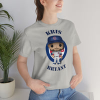 Kris Bryant Chicago Cubs, Soft Cotton Bella and Canvas Short Sleeve Tee shirt