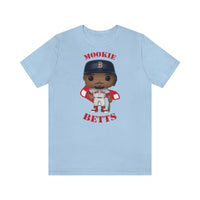 Mookie Betts Boston Red Sox, Soft Cotton Bella and Canvas Short Sleeve Tee shirt
