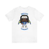 Melvin Gordon L.A Chargers, Soft Cotton Bella and Canvas Short Sleeve Tee shirt