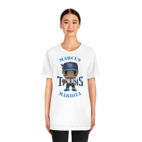 Marcus Mariota Tennessee Titans, Soft Cotton Bella and Canvas Short Sleeve Tee shirt