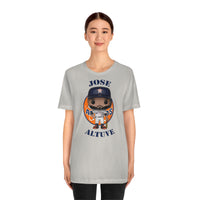 Jose Altuve Houston Astros , Soft Cotton Bella and Canvas Short Sleeve Tee shirt