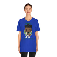 Giannis Antetokounmpo Milwaukee Bucks , Soft Cotton Bella and Canvas Short Sleeve Tee shirt