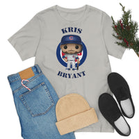 Kris Bryant Chicago Cubs, Soft Cotton Bella and Canvas Short Sleeve Tee shirt