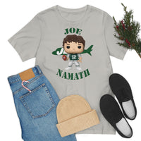 Joe Namath New York Jets, Soft Cotton Bella and Canvas Short Sleeve Tee shirt