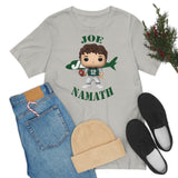 Joe Namath New York Jets, Soft Cotton Bella and Canvas Short Sleeve Tee shirt