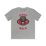 Jerry Rice San Francisco 49ers, Kids Gildan Softstyle Tee Shirt