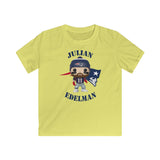 Julian Edelman New England Patriots, Kids Gildan Softstyle Tee Shirt