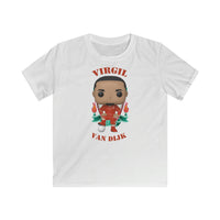 Virgil Van Dijk Liverpool, Kids Gildan Softstyle Tee Shirt