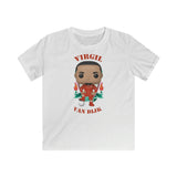 Virgil Van Dijk Liverpool, Kids Gildan Softstyle Tee Shirt