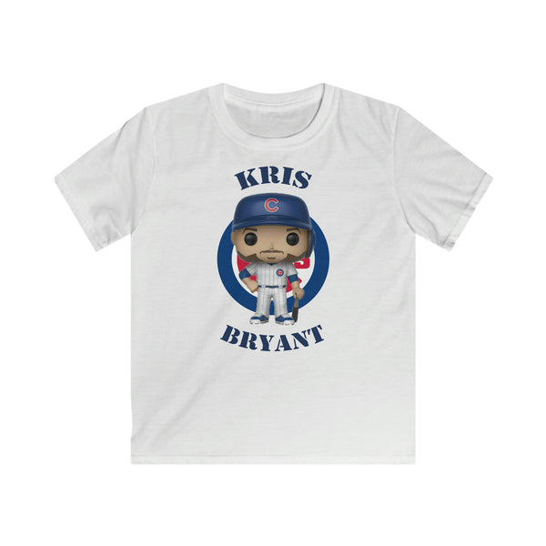 Kris Bryant Chicago Cubs, Kids Gildan Softstyle Tee Shirt