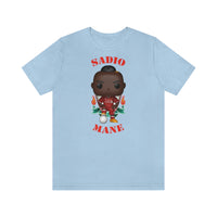 Sadio Mane Liverpool, Soft Cotton Bella and Canvas Short Sleeve Tee shirt