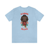 Sadio Mane Liverpool, Soft Cotton Bella and Canvas Short Sleeve Tee shirt