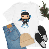 Christian McCaffrey Carolina Panthers, Soft Cotton Bella and Canvas Short Sleeve Tee shirt