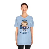 Steve Largent Seattle Seahawks, Soft Cotton Bella and Canvas Short Sleeve Tee shirt