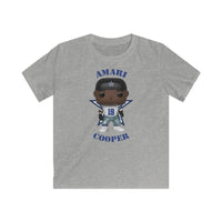 Amari Cooper Dallas Cowboys, Kids Gildan Softstyle Tee Shirt