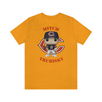 Mitch Trubisky Chicago Bears, Soft Cotton Bella and Canvas Short Sleeve Tee shirt