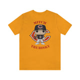 Mitch Trubisky Chicago Bears, Soft Cotton Bella and Canvas Short Sleeve Tee shirt